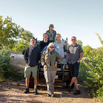 My photography group during our drive in one of the reserves.
